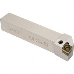 Iscar - PCLN, Right Hand Cut, 1-1/4" Shank Height x 1-1/4" Shank Width, Negative Rake Indexable Turning Toolholder - 6" OAL, CNMX Insert Compatibility, Series Heliturn - Industrial Tool & Supply