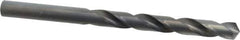 Chicago-Latrobe - 8.9mm 118° High Speed Steel Jobber Drill - Oxide Finish, Right Hand Cut, Spiral Flute, Straight Shank, 125mm OAL, Standard Point - Industrial Tool & Supply
