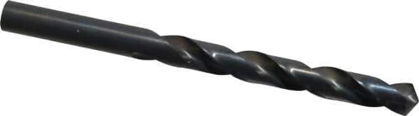 Chicago-Latrobe - 9.4mm 118° High Speed Steel Jobber Drill - Oxide Finish, Right Hand Cut, Spiral Flute, Straight Shank, 125mm OAL, Standard Point - Industrial Tool & Supply