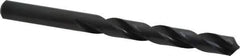 Chicago-Latrobe - 10.5mm 118° High Speed Steel Jobber Drill - Oxide Finish, Right Hand Cut, Spiral Flute, Straight Shank, 133mm OAL, Standard Point - Industrial Tool & Supply