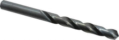 Chicago-Latrobe - 11.2mm 118° High Speed Steel Jobber Drill - Oxide Finish, Right Hand Cut, Spiral Flute, Straight Shank, 142mm OAL, Standard Point - Industrial Tool & Supply