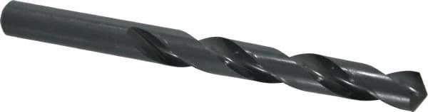 Chicago-Latrobe - 13.79982mm 118° High Speed Steel Jobber Drill - Oxide Finish, Right Hand Cut, Spiral Flute, Straight Shank, 160mm OAL, Standard Point - Industrial Tool & Supply