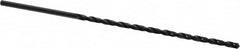 Chicago-Latrobe - 3/16" 118° 2-Flute High Speed Steel Extra Length Drill Bit - Industrial Tool & Supply
