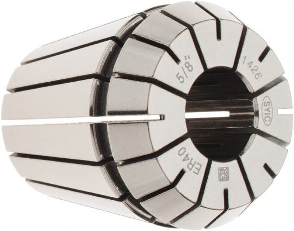 Techniks - 0.586 to 0.625" ER40 Collet - Industrial Tool & Supply
