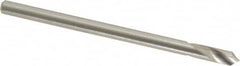Walter-Titex - 3mm Body Diam, 90°, 50mm OAL, Cobalt Spotting Drill - Industrial Tool & Supply
