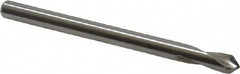 Walter-Titex - 4mm Body Diam, 90°, 52mm OAL, Cobalt Spotting Drill - Industrial Tool & Supply