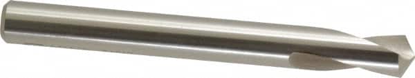Walter-Titex - 3/8" Body Diam, 120°, 89mm OAL, Cobalt Spotting Drill - Industrial Tool & Supply