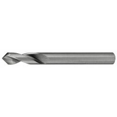 Walter-Titex - 4mm Body Diam, 90°, 55mm OAL, Solid Carbide Spotting Drill - Industrial Tool & Supply