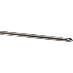 Walter-Titex - 3/8" Body Diam, 90°, 6-11/16" OAL, Cobalt Spotting Drill - Industrial Tool & Supply