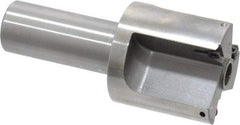 Everede Tool - 1-1/2 Inch Diameter, Interchangeable Pilot, Straight 3/4 Inch Shank Diameter, 3 Insert, Indexable Counterbore - 3.2 Inch Overall Length, TPGH 215 Insert, 5/16 Inch Pilot Hole Diameter Compatibility - Industrial Tool & Supply