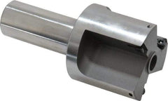 Everede Tool - 1-5/8 Inch Diameter, Interchangeable Pilot, Straight 3/4 Inch Shank Diameter, 3 Insert, Indexable Counterbore - 3.2 Inch Overall Length, TPGH 215 Insert, 5/16 Inch Pilot Hole Diameter Compatibility - Industrial Tool & Supply