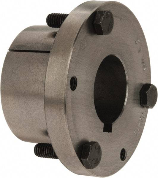 Browning - 1-7/16" Bore, 3/8" Wide Keyway, 3/16" Deep Keyway, B Sprocket Bushing - 2.557 to 2-5/8" Outside Diam, For Use with B5V Sheaves - Industrial Tool & Supply