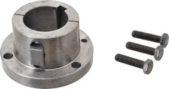 Browning - 1-11/16" Bore, 3/8" Wide Keyway, 3/16" Deep Keyway, B Sprocket Bushing - 2.557 to 2-5/8" Outside Diam, For Use with B5V Sheaves - Industrial Tool & Supply
