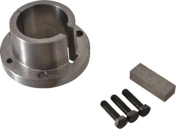 Browning - 2" Bore, 1/2" Wide Keyway, 1/4" Deep Keyway, B Sprocket Bushing - 2.557 to 2-5/8" Outside Diam, For Use with B5V Sheaves - Industrial Tool & Supply