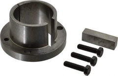 Browning - 2-1/8" Bore, 1/2" Wide Keyway, 1/4" Deep Keyway, B Sprocket Bushing - 2.557 to 2-5/8" Outside Diam, For Use with B5V Sheaves - Industrial Tool & Supply