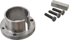 Browning - 2-1/4" Bore, 1/2" Wide Keyway, 1/4" Deep Keyway, B Sprocket Bushing - 2.557 to 2-5/8" Outside Diam, For Use with B5V Sheaves - Industrial Tool & Supply