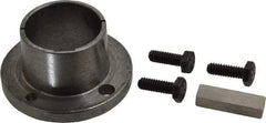 Browning - 1-3/8" Bore, 3/8" Wide Keyway, 3/16" Deep Keyway, H Sprocket Bushing - 1.57 to 1-5/8" Outside Diam, For Use with Split Taper Sprockets & Sheaves - Industrial Tool & Supply