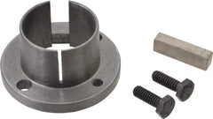 Browning - 1-7/16" Bore, 3/8" Wide Keyway, 3/16" Deep Keyway, H Sprocket Bushing - 1.57 to 1-5/8" Outside Diam, For Use with Split Taper Sprockets & Sheaves - Industrial Tool & Supply