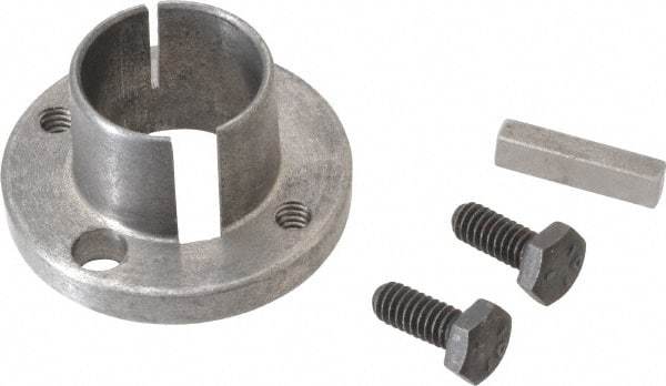 Browning - 1" Bore, 1/4 x 5/8 Thread, 1/4" Wide Keyway, 1/8" Deep Keyway, G Sprocket Bushing - 1.133 to 1.172" Outside Diam, For Use with Split Taper Sprockets & Sheaves - Industrial Tool & Supply