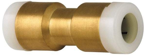 Watts - 1 x 3/4" Outside Diam, Brass Push-to-Connect Tube Union - Tube to Tube Connection, EPDM O-Ring - Industrial Tool & Supply