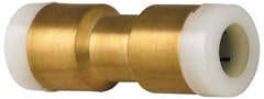 Watts - 1 x 3/4" Outside Diam, Brass Push-to-Connect Tube Union - Tube to Tube Connection, EPDM O-Ring - Industrial Tool & Supply