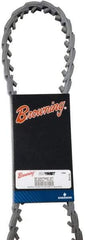 Browning - Section B, 21/32" Wide, 1,200" Outside Length, Adjustable Replacement Belt - Urethane, Griptwist, No. BP - Industrial Tool & Supply