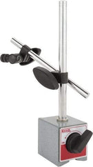SPI - 175 Lb Magnetic Force, Indicator Positioner & Holder with Base - Post & Rod, Rectangular Base, 2-1/8" Base Height, 2-1/4" Base Length, 2" Base Width - Industrial Tool & Supply