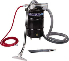 Guardair - 30 Gal Steel Tank, Air Powered Pneumatic Canister Wet/Dry Vacuum - 15 Peak hp, 20' Hose Fitting, Cartridge Filter, Accessories Included - Industrial Tool & Supply