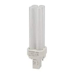 Philips - 13 Watt Fluorescent Commercial/Industrial 2 Pin Lamp - 2,700°K Color Temp, 860 Lumens, 58 Volts, PLC, 10,000 hr Avg Life - Industrial Tool & Supply