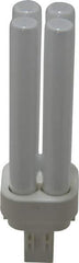 Philips - 13 Watt Fluorescent Commercial/Industrial 2 Pin Lamp - 3,500°K Color Temp, 860 Lumens, PLC, 10,000 hr Avg Life - Industrial Tool & Supply