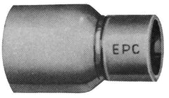 Mueller Industries - 3 x 2-1/2" Wrot Copper Pipe Reducer Coupling - C x C, Solder Joint - Industrial Tool & Supply