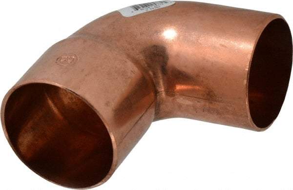 Mueller Industries - 2-1/2" Wrot Copper Pipe Adapter - C x F, Solder Joint - Industrial Tool & Supply