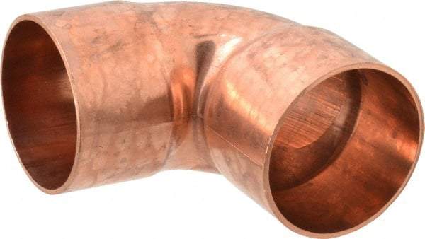 Mueller Industries - 2" Wrot Copper Pipe 90° Elbow - C x C, Solder Joint - Industrial Tool & Supply