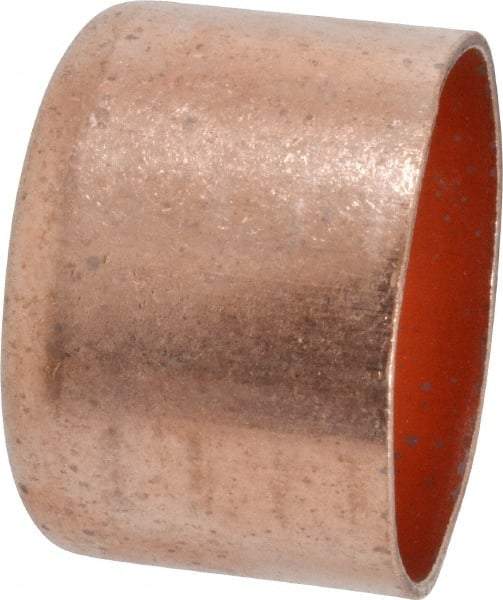Mueller Industries - 2" Wrot Copper Pipe Tube Cap - C, Solder Joint - Industrial Tool & Supply