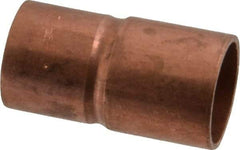 Mueller Industries - 5/8 x 1/2" Wrot Copper Pipe Reducer - FTG x C, Solder Joint - Industrial Tool & Supply