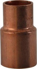 Mueller Industries - 3/4 x 1/2" Wrot Copper Pipe Reducer - FTG x C, Solder Joint - Industrial Tool & Supply
