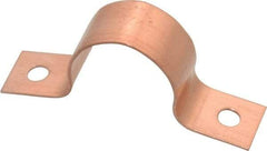Mueller Industries - 7/8 Pipe, Copper, Pipe or Tube Strap - 2 Mounting Holes - Industrial Tool & Supply