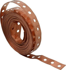 Mueller Industries - 25' x 3/4" Copper Hanger Strapping - Industrial Tool & Supply