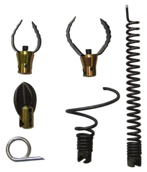 General Pipe Cleaners - Drain Cleaning Machine 6 Piece Cutter Set - For Use with Root 66 (7/8" Section) - Industrial Tool & Supply