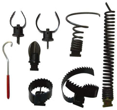 General Pipe Cleaners - Drain Cleaning Machine 8 Piece Cutter Set - For Use with Model 82 - Industrial Tool & Supply
