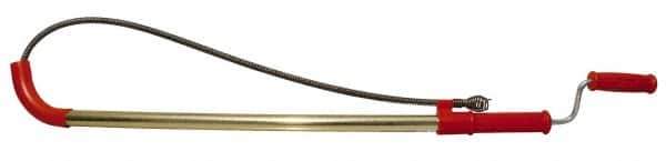 General Pipe Cleaners - 1/2 Inch Cable Diameter, Closet and Drain Auger - Regular Cable Head Style - Industrial Tool & Supply