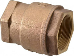 Legend Valve - 2" Bronze Check Valve - Inline, FNPT x FNPT, 250 WOG - Industrial Tool & Supply
