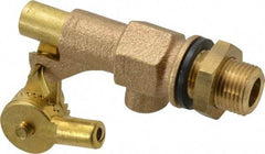 Legend Valve - 3/8" Pipe, Bronze, Mechanical Float Valve - 125 psi, MPT x Plain End Connections - Industrial Tool & Supply