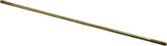 Legend Valve - 12" Long, 1/4-20 Thread, Float Valve Rod - Brass - Industrial Tool & Supply