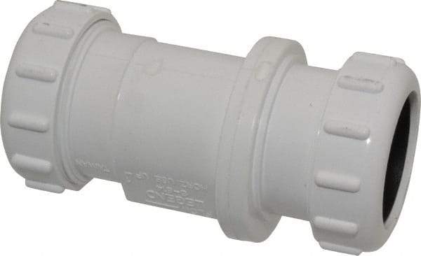 Legend Valve - 1-1/4 - 1-1/2" PVC Check Valve - Comp x Comp - Industrial Tool & Supply
