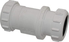 Legend Valve - 1-1/4 - 1-1/2" PVC Check Valve - Comp x Comp - Industrial Tool & Supply