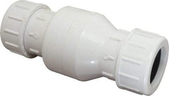 Legend Valve - 2" PVC Check Valve - Comp x Comp - Industrial Tool & Supply