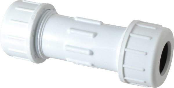Legend Valve - 3/4" Pipe, PVC Compression Pipe Coupling - 150 psi WOG Rating - Industrial Tool & Supply