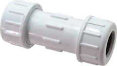 Legend Valve - 1" Pipe, PVC Compression Pipe Coupling - 150 psi WOG Rating - Industrial Tool & Supply