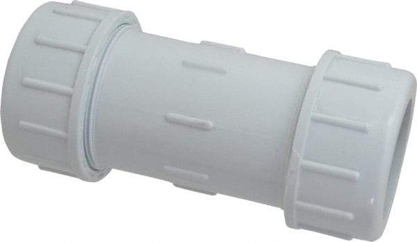 Legend Valve - 2" Pipe, PVC Compression Pipe Coupling - 150 psi WOG Rating - Industrial Tool & Supply